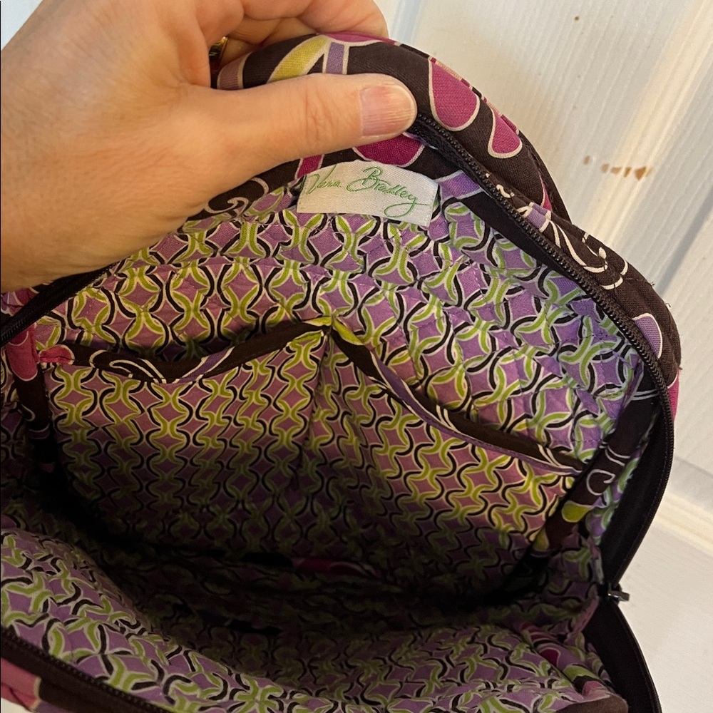 Vera Bradley Floral Patterned Backpack - Picture 5 of 10